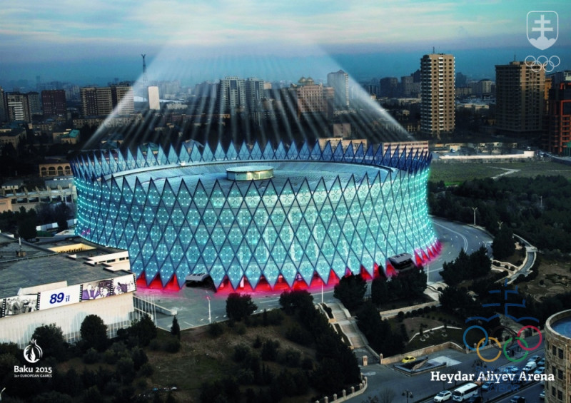 FOTOGALÉRIA: Dejiská súťaží na I. európskych hrách v Baku