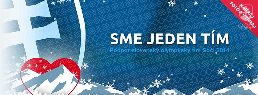 SOV spúšťa online aplikáciu SME JEDEN TÍM na podporu našich športovcov na ZOH v Soči