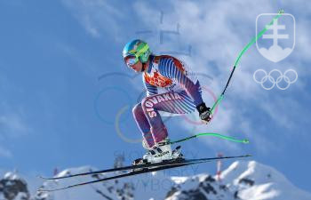Adam Žampa počas slalomu v superkombinácii. FOTO: TASR