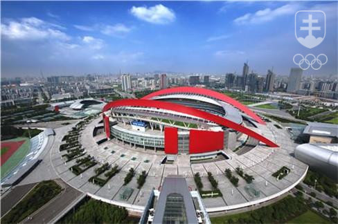 Hlavný štadión v Nankingu, ktorý bude dejiskom oboch ceremoniálov II. OH mládeže, aj olympijských súťaží v atletike. FOTO: NYOGOC