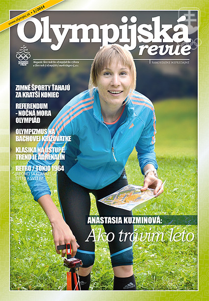V sobotu 28. júna vychádza Olympijská revue 1/2014, vložená do denníka Pravda