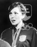 Miloslava Rezková v Mexico City 1968 ako 18-ročná olympijská víťazka. FOTO: ARCHÍV