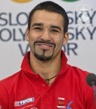 Samuel Piasecký - člen Slovenského olympijského tímu. FOTO: TASR/MARTIN BAUMANN
