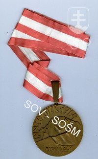 Bronzová olympijská medaila Jaroslava Waltera. FOTO: SOV/SOŠM
