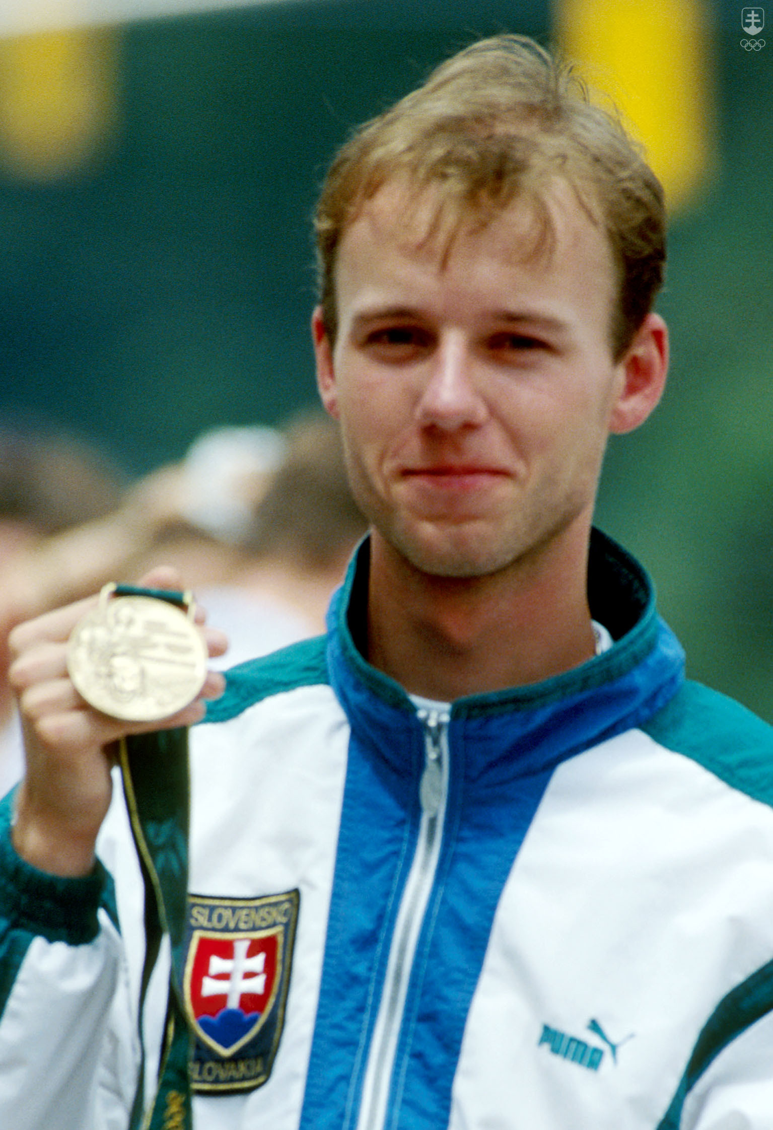 Jozef Gönci s atlantským olympijským bronzom.