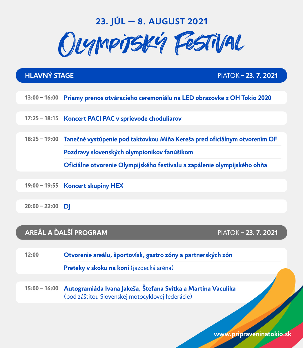 olympijsky festival program