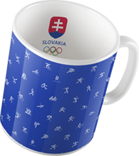 originálny hrnček Slovenského olympijského tímu