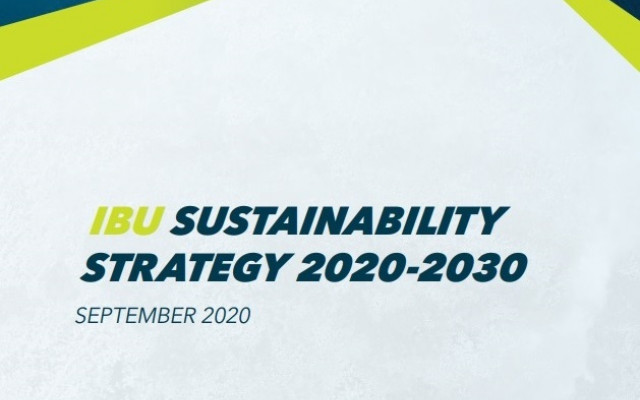 Stratégia udržateľnosti Medzinárodnej biatlonovej únie (IBU)