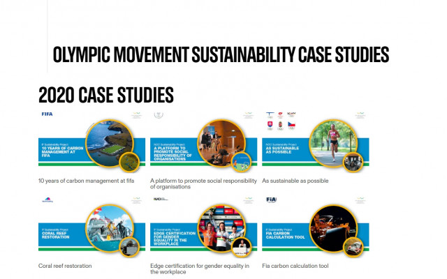 Olympic Movement Sustainability Case Studies