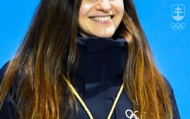 Danka Barteková mala v Pjongčangu česť dvakrát odovzdávať olympijské medaily. FOTO: JÁN SÚKUP