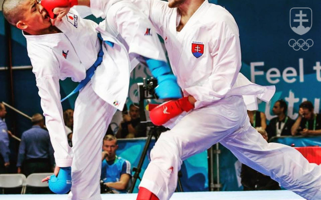 Tomáš Kósa v súboji s Japoncom Sakiyamaom. Foto SOV/Andrej Galica