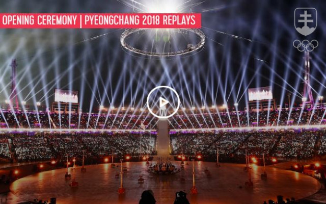 ZOH Pjongčang 2018 - Otvárací ceremoniál