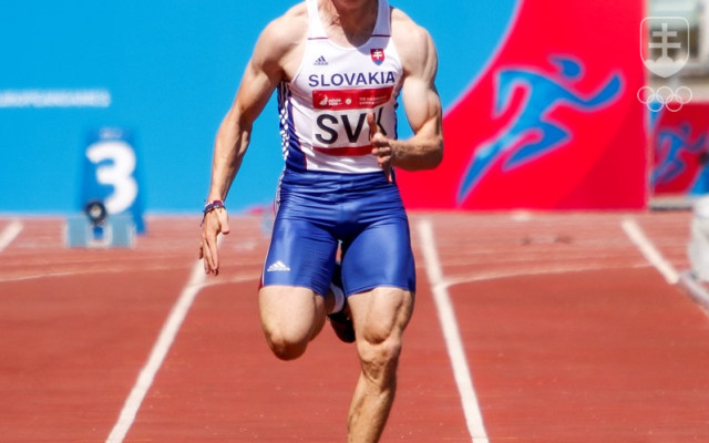 Ján Volko znovu svoj beh na 100 m vyhral.