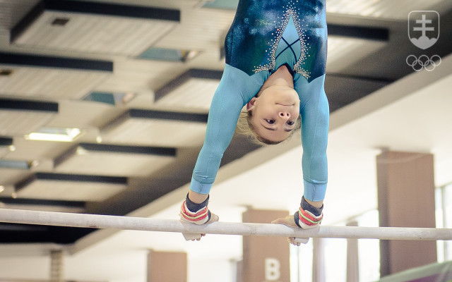 Sára Surmanová sa športovej gymnastike venuje už od piatich rokov. 