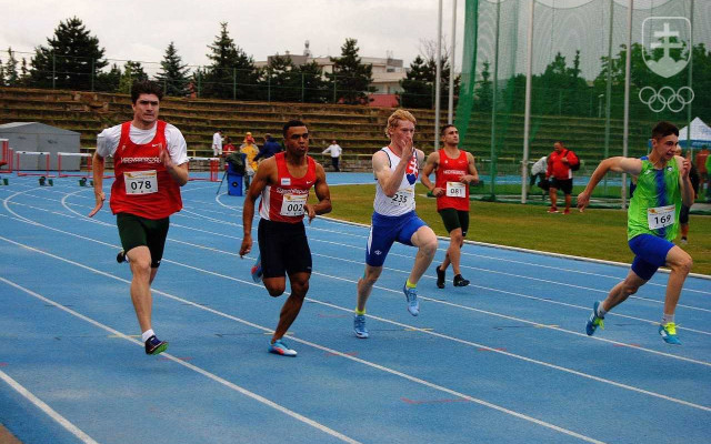 Jakub Nemec bude štartovať v dvoch disciplínach - 100 m a 200 m.