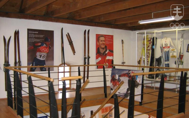 Expozícia dejín lyžovania na Slovensku