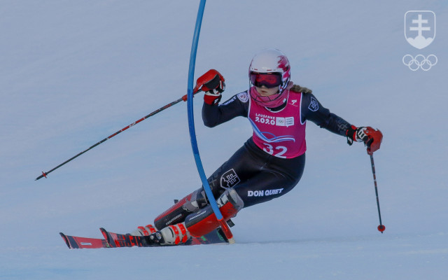 Zjazdová lyžiarka Rebeka Jančová obsadila v alpskej kombinácii 4. miesto. 