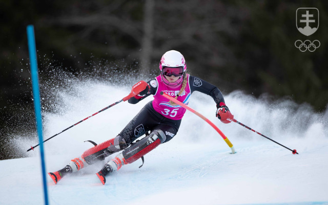 Jančová v dnešnom slalome skončila na 15. mieste. 