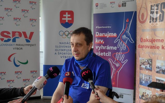 Predseda Slovenského paralympijského výboru (SVP) Ján Riapoš.