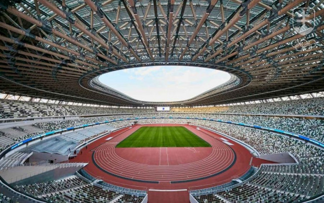 Národný štadión v Tokiu predstavuje najväčší športový stánok OH 2020.