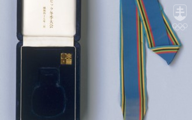 Nepelova zlatá olympijská medaila zo Sappora 1972.