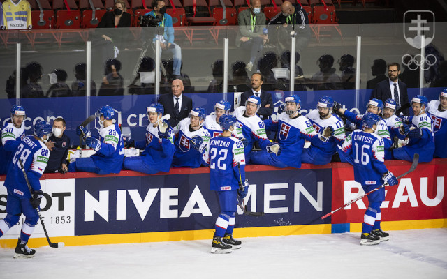 Radosť slovenských hokejistov