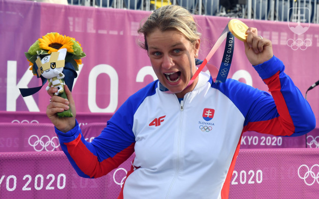 Zuzana Rehák Štefečeková, olympijská víťazka