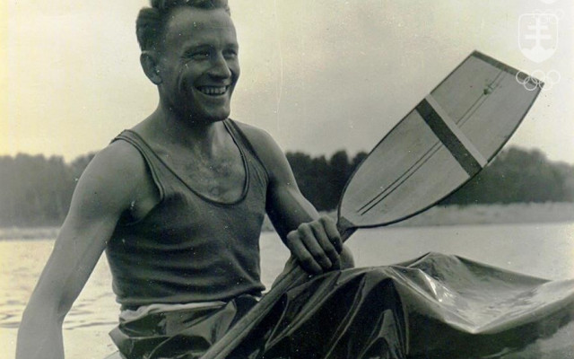 Ladislav Čepčiansky v období svojej vrcholnej kajakárskej kariéry.