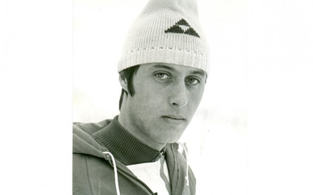Peter Zelinka na fotografii z čias vrcholnej pretekárskej kariéry.