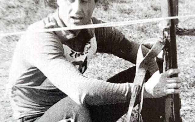 Peter Zelinka kedysi počas letnej prípravy.