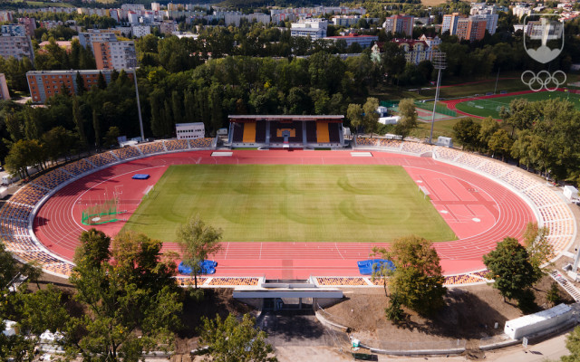 Zrekonštruovaný štadión v Banskej Bystrici