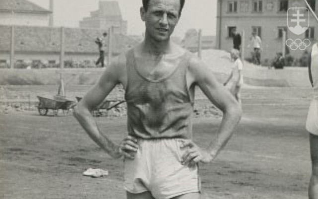 Štefan Tejbus na archívnej fotografii z obdobia vrcholnej bežeckej kariéry.