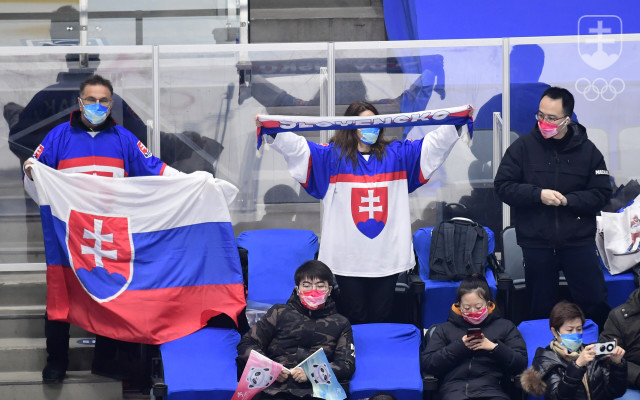 Slovenskí fanúšikovia v Číne