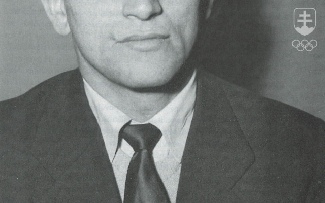 Július Torma na fotografii pred OH 1956.