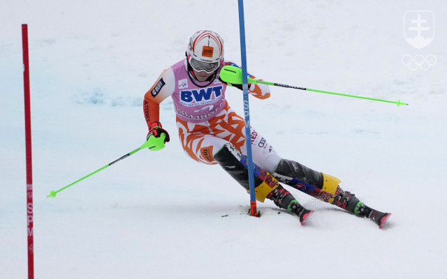 Petra Vlhová v Killingtone - slalom