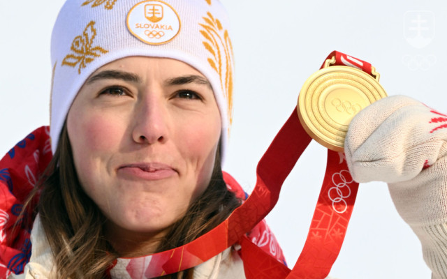 Zatiaľ o posledné zlato v našej olympijskej zbierke sa na ZOH 2022 v Pekingu víťazstvom v slalome postarala zjazdárka Petra Vlhová.