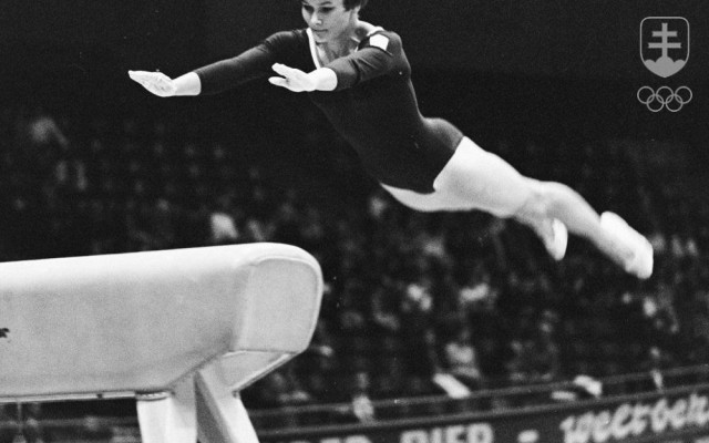 Preskok bol obľúbenou disciplínou najlepšej slovenskej športovej gymnastky 20. storočia Marianny Némethovej-Krajčírovej.