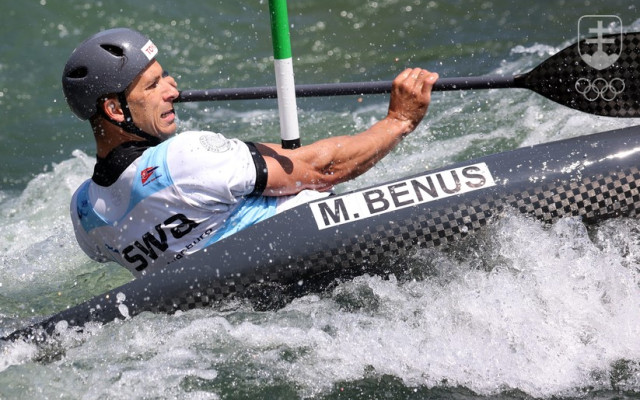 Vodný slalomár Matej Beňuš