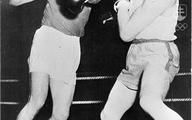 Ján Zachara (vľavo) v časoch svojej najväčšej boxerskej slávy.