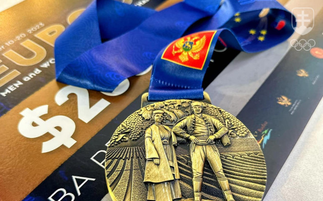 Bronzová medaila z ME do 22 rokov v Budve. 