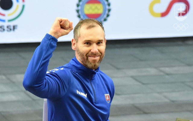 Juraj Tužinský sa teší z úspechu na pretekoch SP v Granade.