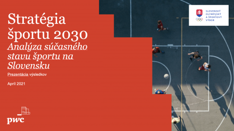 Stratégia športu 2030 - prezentácia
