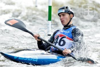 Aj juniorský majster sveta i Európy vo vodnom slalome Jakub Grigar sa predstaví v Nankingu - avšak v atypickej súťaži na hladkej vode. FOTO: TASR/HENRICH MIŠOVIČ