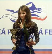 Barbora Mišendová bude z našich mladých plavcov v Nankingu v akcii najčastejšie. FOTO: TASR/ŠTEFAN PUŠKAŠ