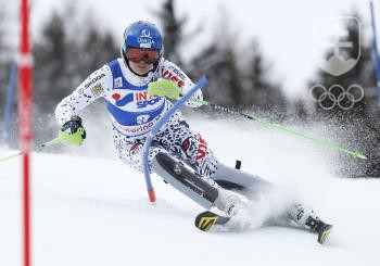 Veronika Velez Zuzulová na trati slalomu SP v Santa Caterine. FOTO: TASR/AP