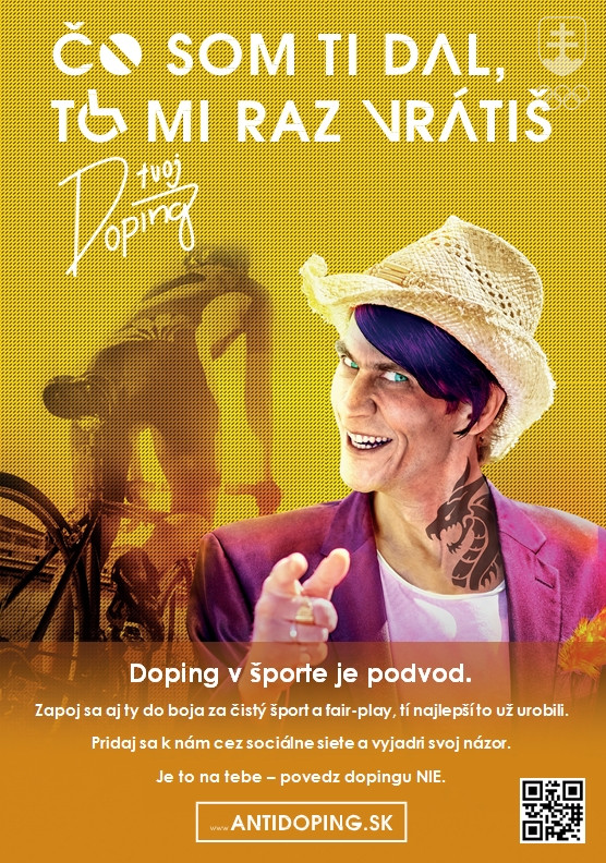 Antidopingová agentúra SR štartuje novú kampaň na boj proti dopingu