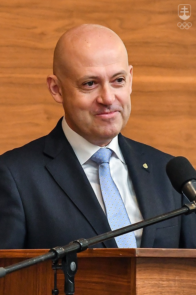 Usmiaty nový prezident SOV Anton Siekel. FOTO: JÁN SÚKUP