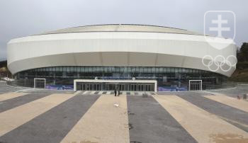 Gangneung Ice Arena - jedna z dvoch hál na olympijský turnaj v Pjongčangu. FOTO: POCOG