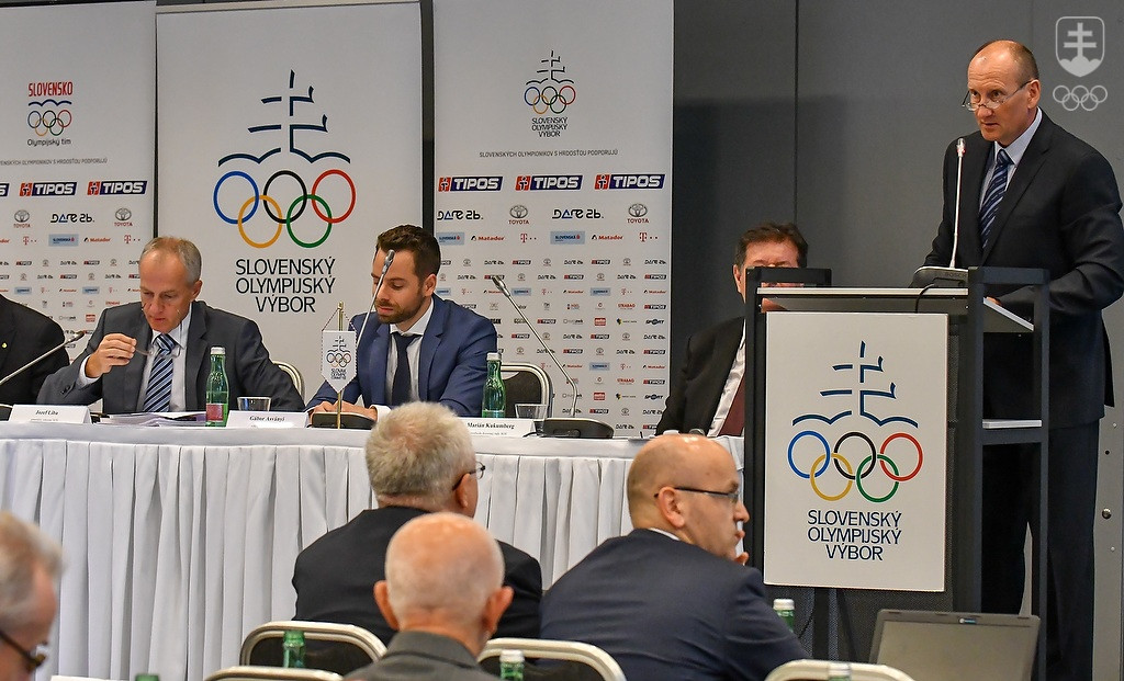 Prípravy na ZOH 2018 v Pjongčangu prezentoval športový riaditeľ SOV Roman Buček. FOTO: JÁN SÚKUP