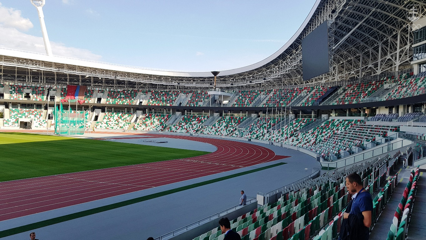 Atletické súťaže EH 2019 sa uskutočnia na futbalovom štadióne Dinama Minsk. FOTO: ĽUBOMÍR SOUČEK